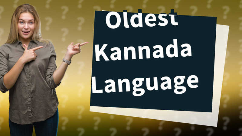 Oldest Kannada Language