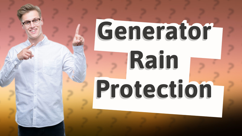 Generator Rain Protection