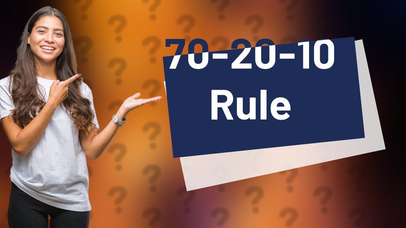 70-20-10 Rule