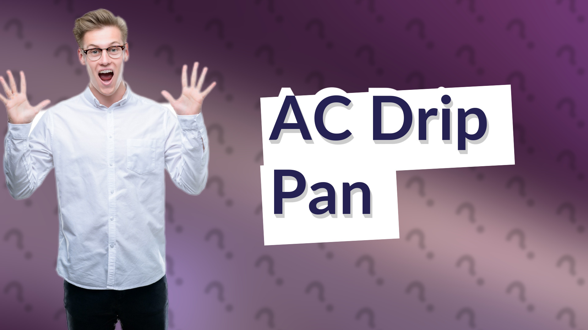 AC Drip Pan