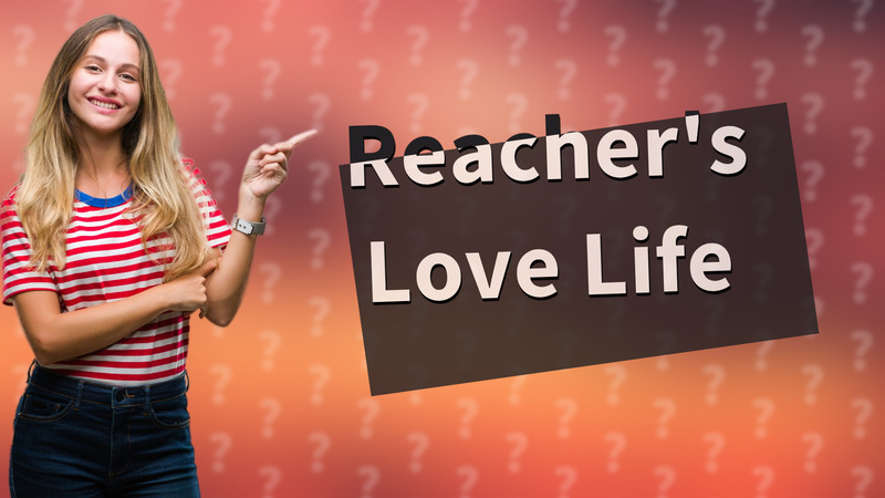 Reacher's Love Life