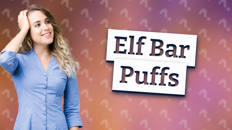Elf Bar Puffs