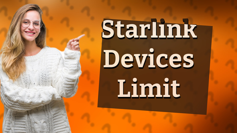 Starlink Devices Limit