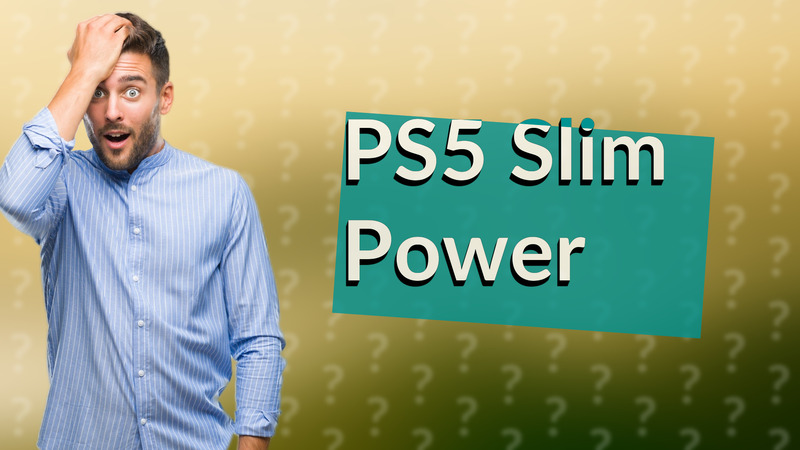 PS5 Slim Power
