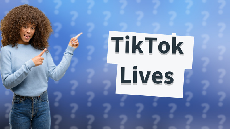 TikTok Lives