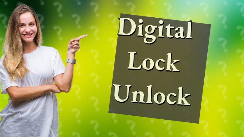 Digital Lock Unlock