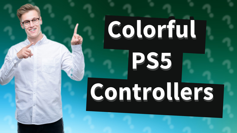 Colorful PS5 Controllers