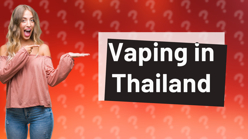 Vaping in Thailand
