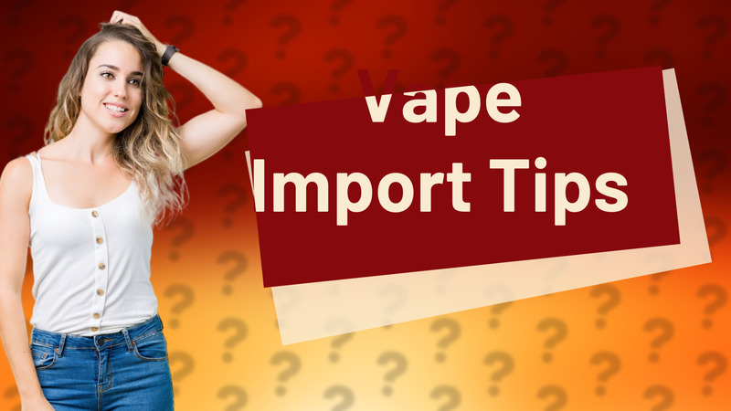 Vape Import Tips