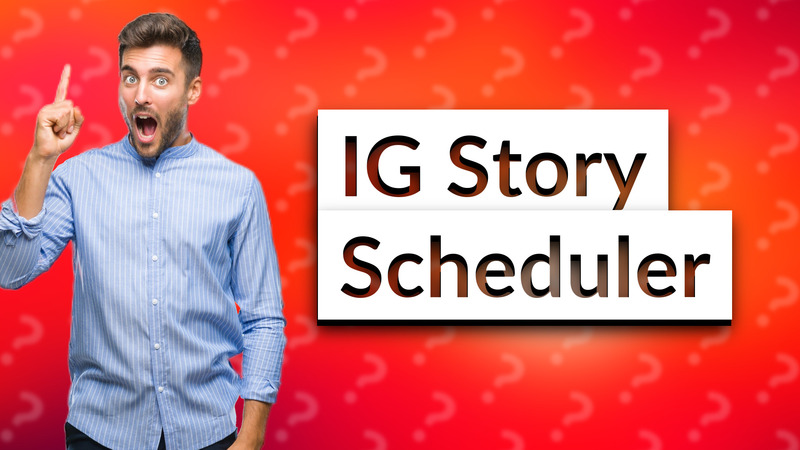 IG Story Scheduler