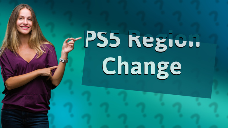 PS5 Region Change
