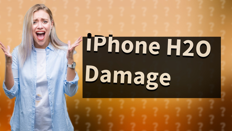 iPhone H2O Damage