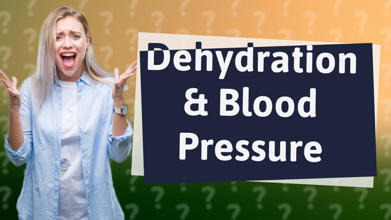 Dehydration & Blood Pressure