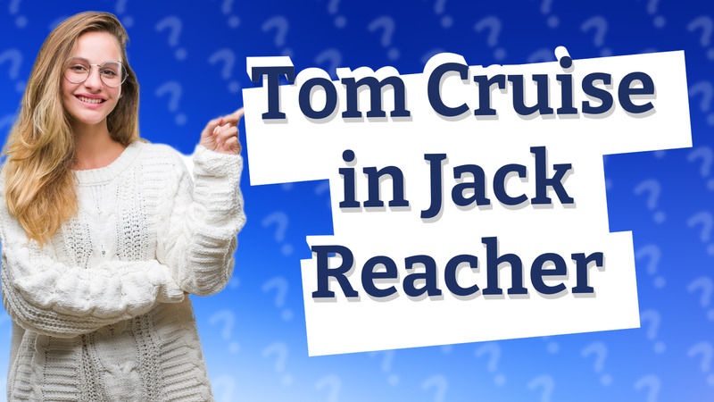 Tom Cruise in Jack Reacher