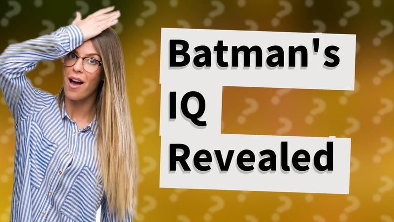 Batman's IQ Revealed