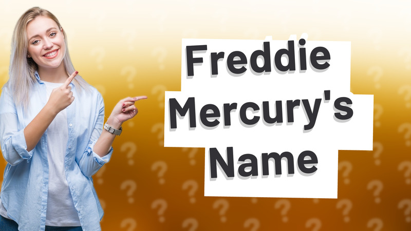 Freddie Mercury's Name