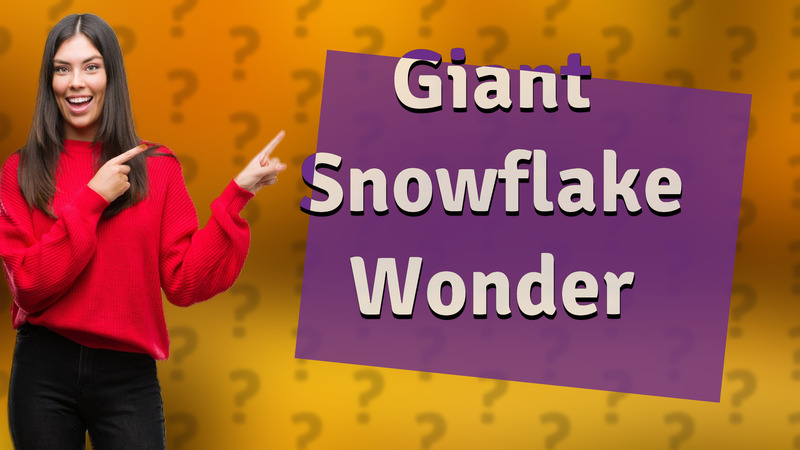 Giant Snowflake Wonder
