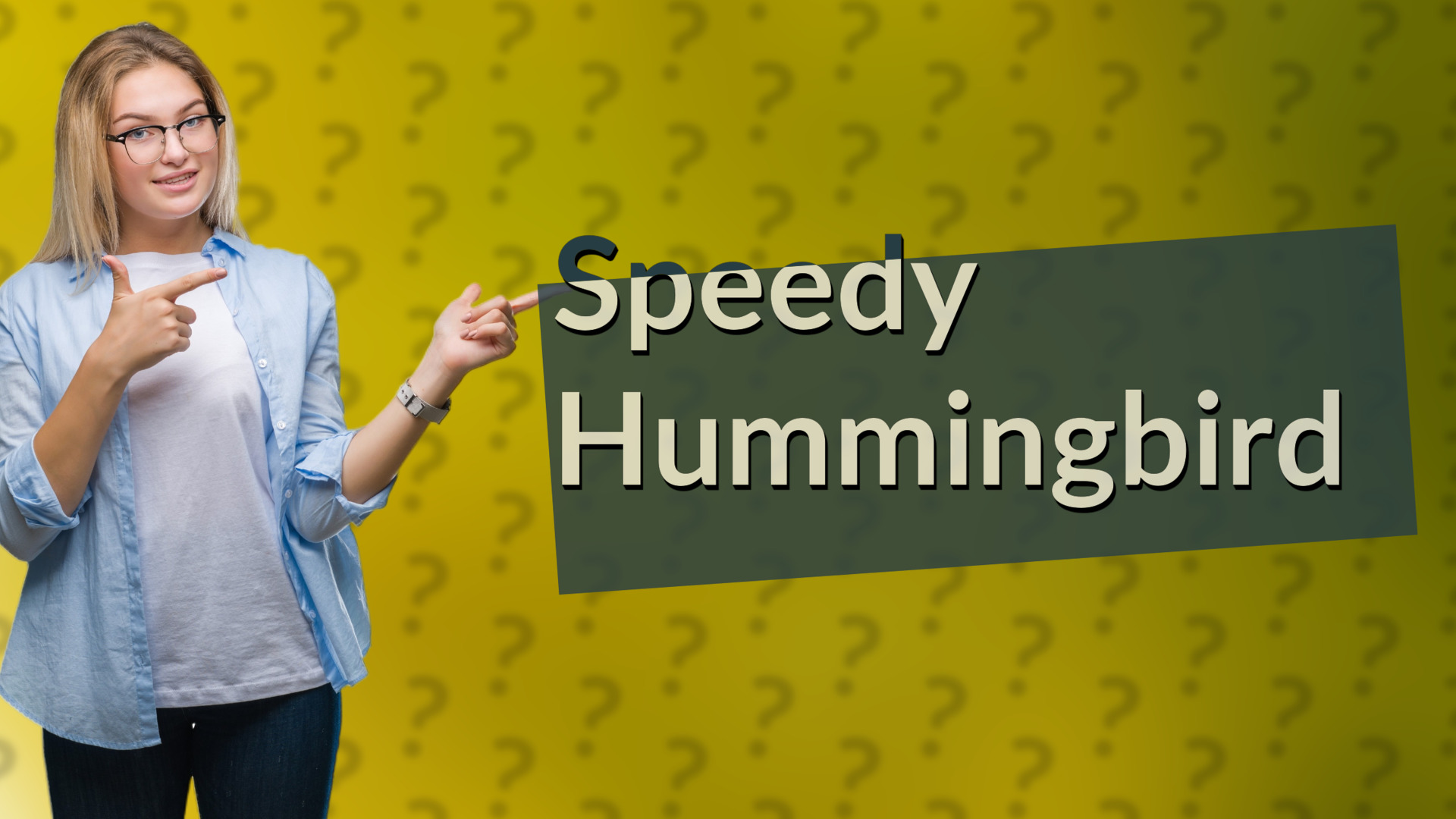 Speedy Hummingbird