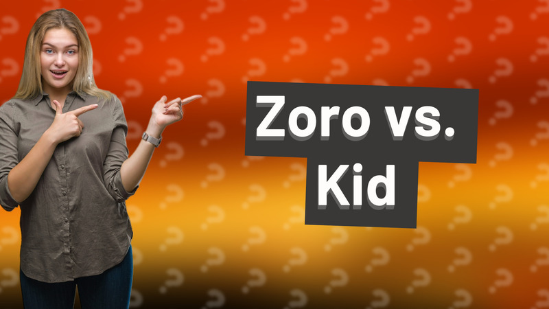 Zoro vs. Kid