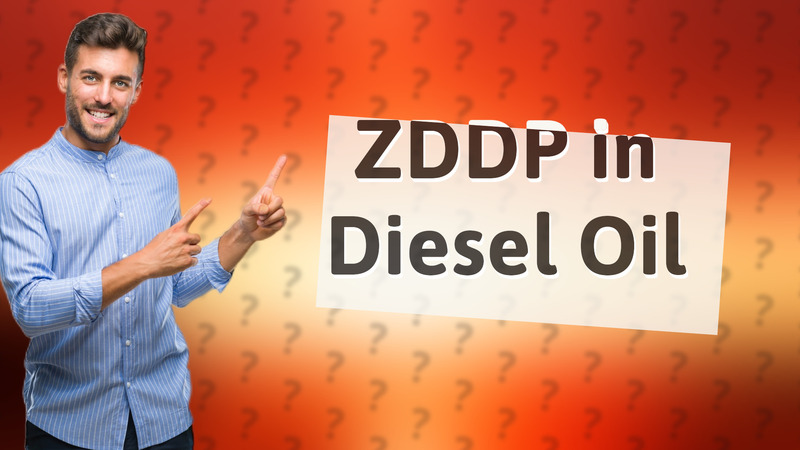 ZDDP in Diesel Oil