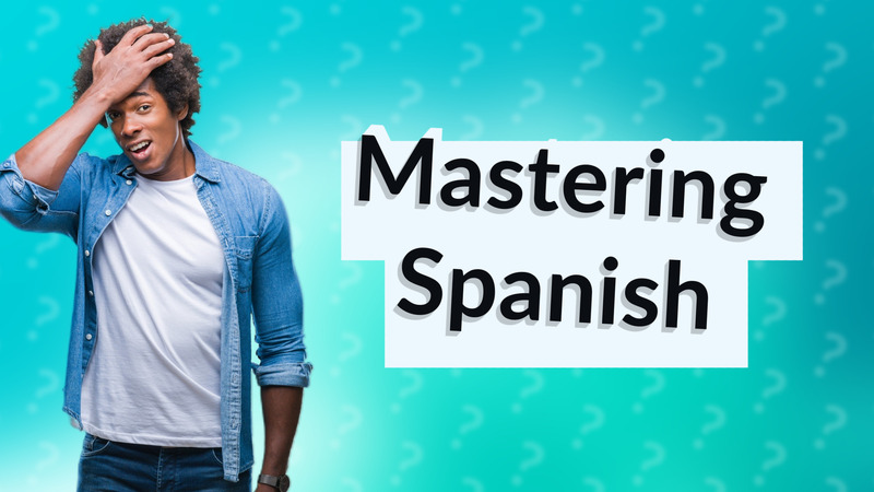 Mastering Spanish