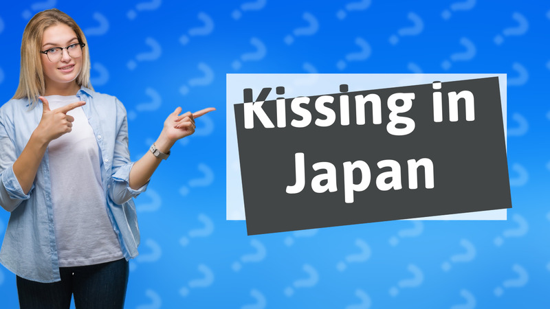 Kissing in Japan