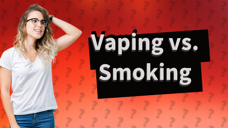 Vaping vs. Smoking