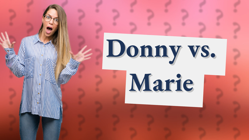 Donny vs. Marie