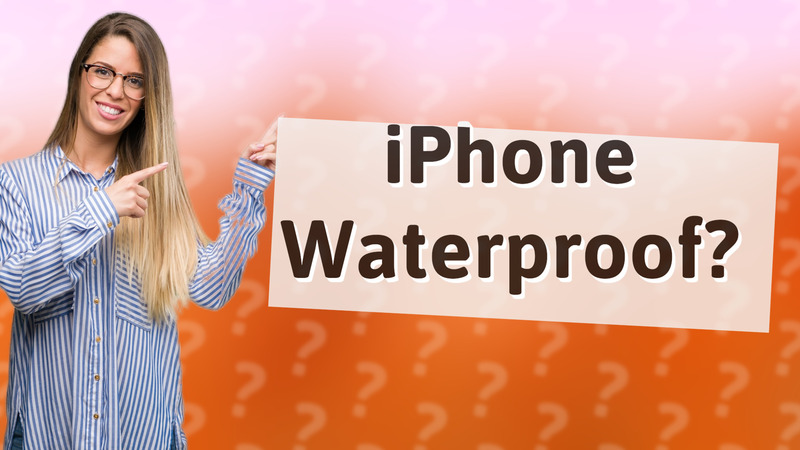 iPhone Waterproof?