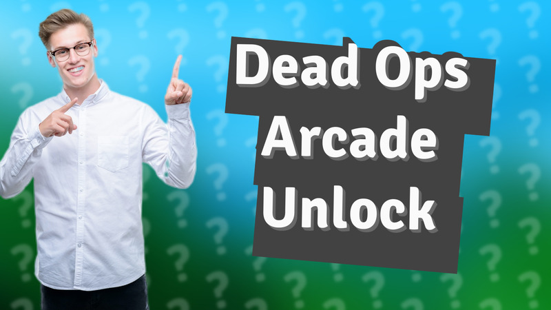 Dead Ops Arcade Unlock
