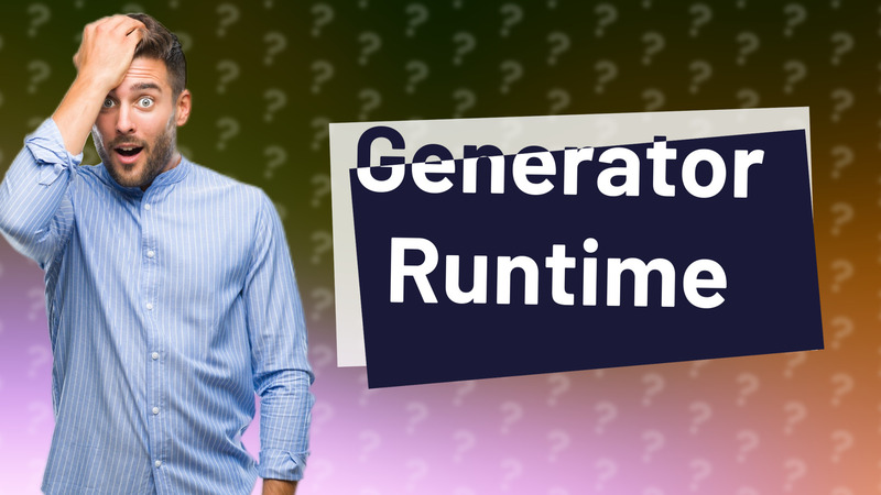 Generator Runtime