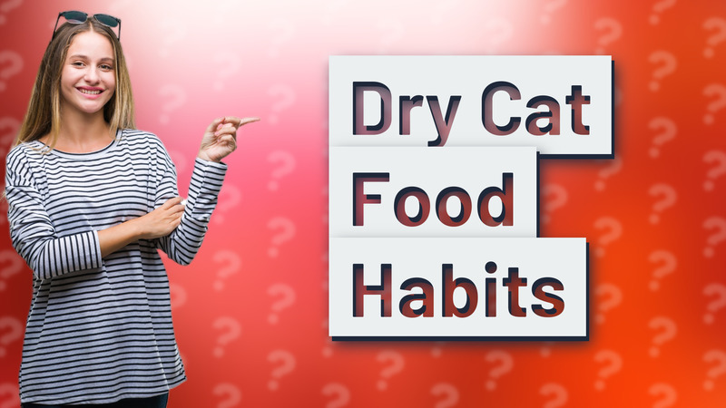 Dry Cat Food Habits