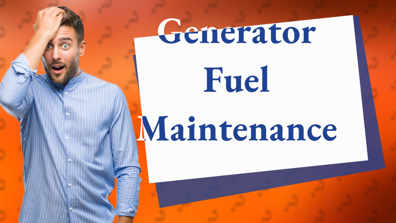 Generator Fuel Maintenance