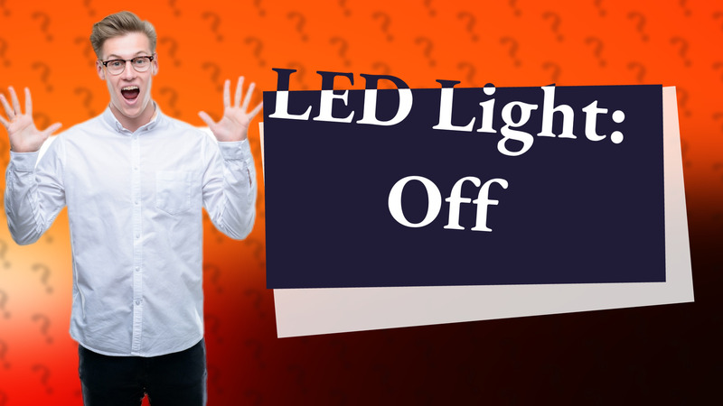 LED Light: Off
