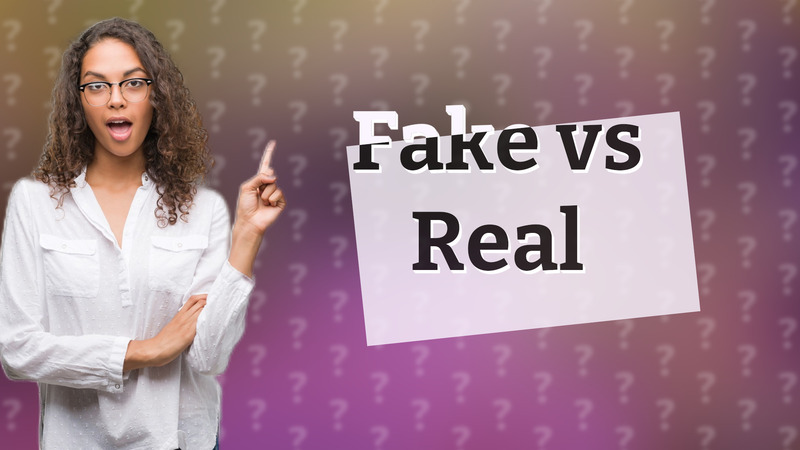 Fake vs Real