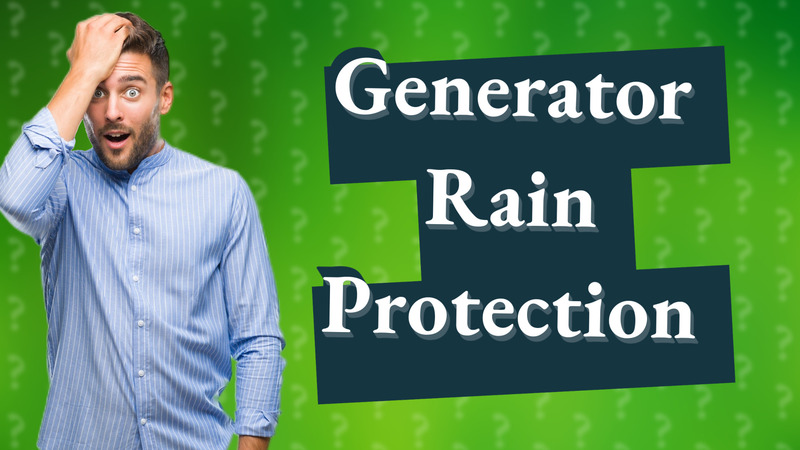 Generator Rain Protection