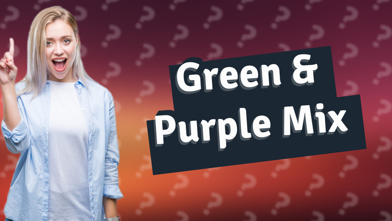 Green & Purple Mix