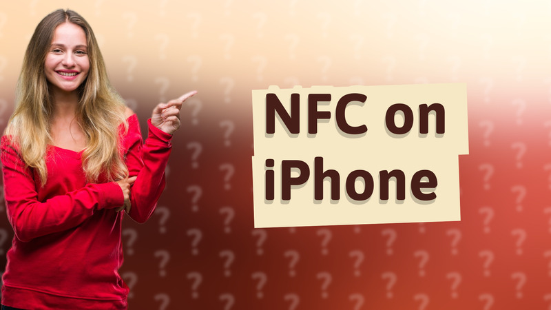NFC on iPhone