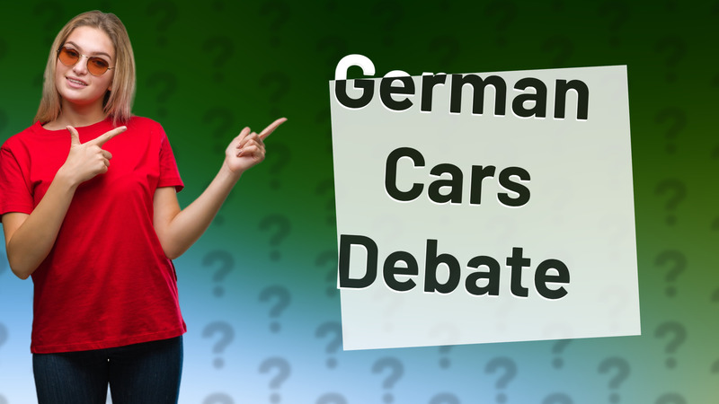 German Cars Debate