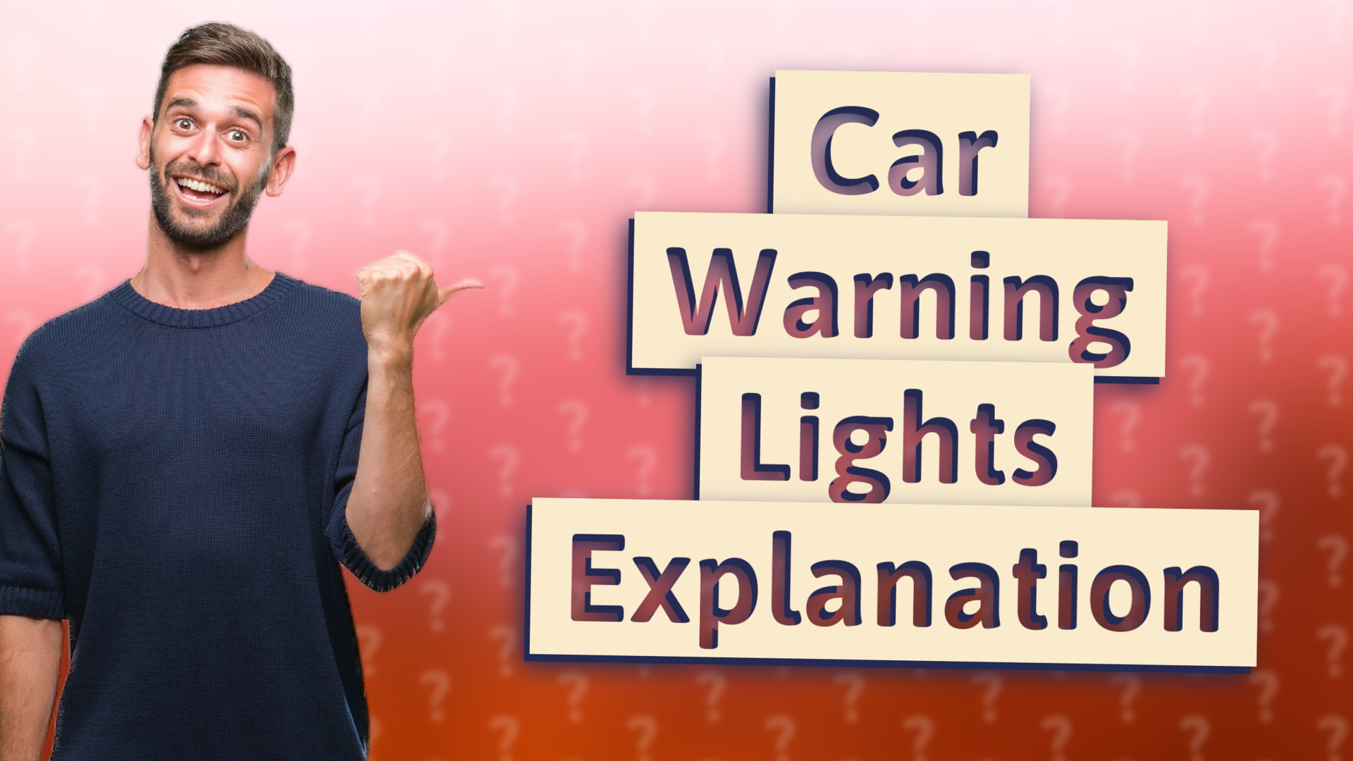 Car Warning Lights Explanation