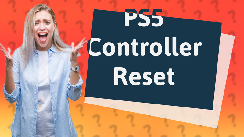 PS5 Controller Reset