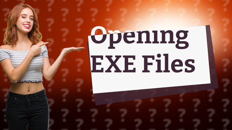 Opening EXE Files