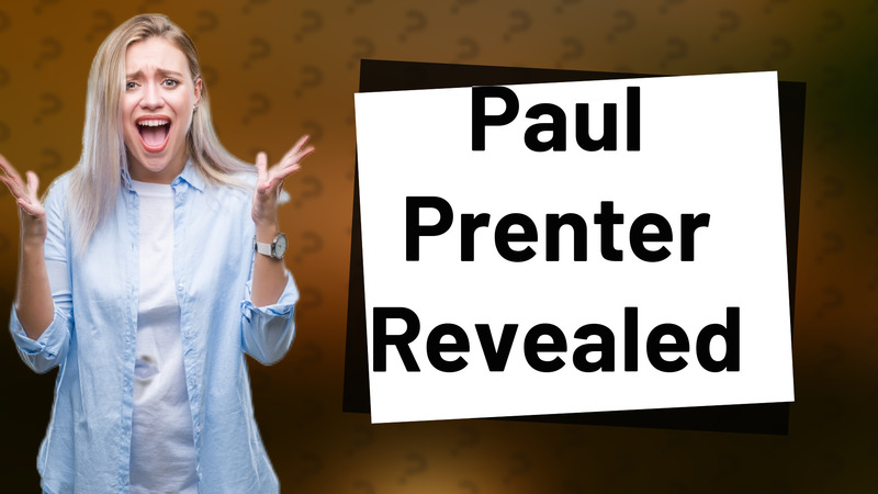 Paul Prenter Revealed