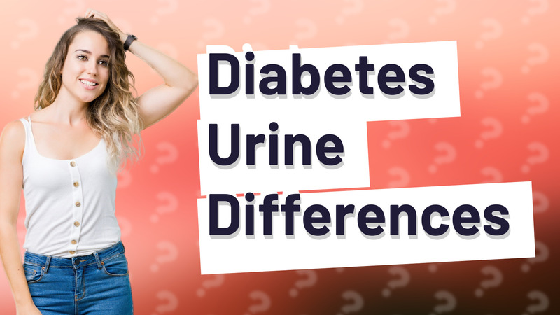 Diabetes Urine Differences