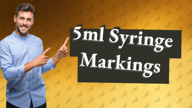 5ml Syringe Markings