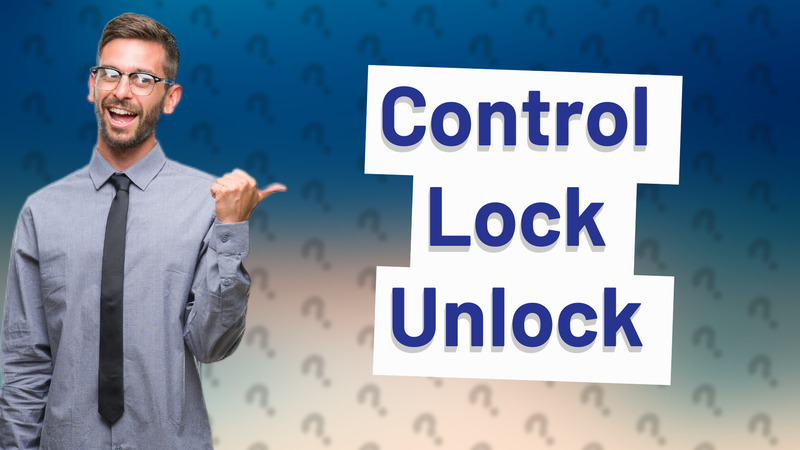Control Lock Unlock