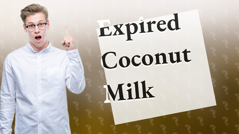 Expired Coconut Milk