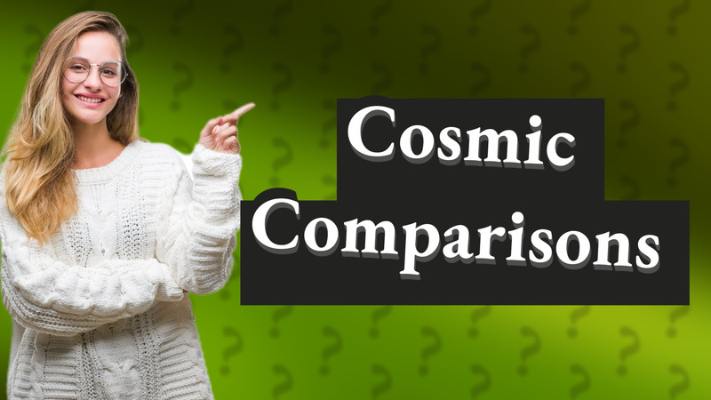 Cosmic Comparisons