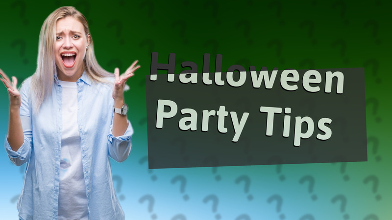 Halloween Party Tips