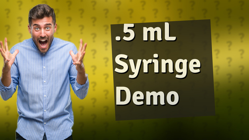 .5 mL Syringe Demo